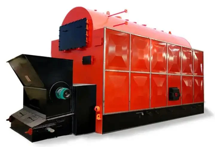 Horizontal Installation Steam Boiler Environmental Solid Fuel Rice Hulls Boiler