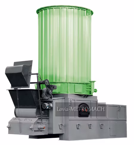 Масляный котел мощностью 1,2 млн. ккал Термомасляный котел на древесном топливе